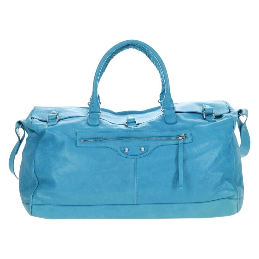 Balenciaga Squash Duffle Leather Medium